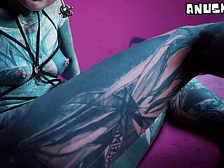 Tattoo Girl Stretches Her Asshole - Solo Anal Play And Fisting - Goth Slut