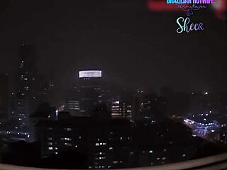 cuckold humiliation with security guard in sheer outfit