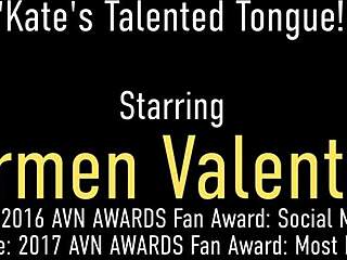 Karmen Valentina i Kejt Englend u donjem vešu