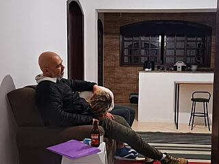 she didnt pay rent and had to fuck the collector to avoid eviction 😏