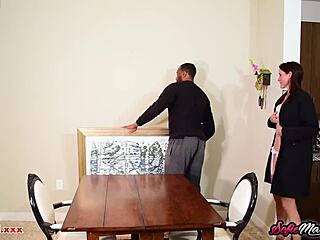 milf beauty sofie marie blows big black cock with piercing