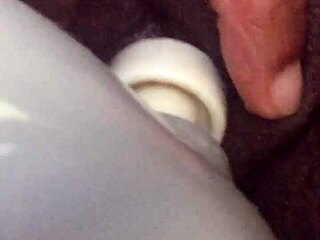 Relaxing on the Sofa with a Drink