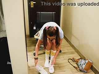 I confess in this backstage interview with 18-year-old Mackenzie Mace