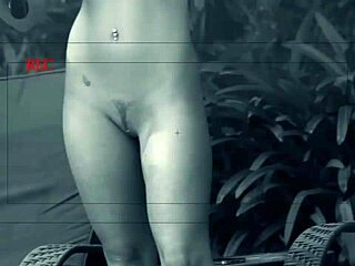 Outdoors In The Sun We Find Aubrey Adams Rubbing Herself And Fucking