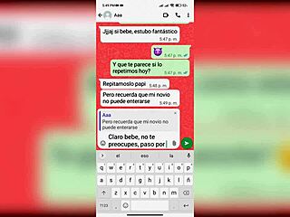 Invito a coger de nuevo a la novia de mi amigo por whatsapp