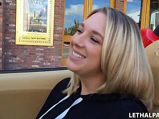 busty blonde picked up by porn agent for hardcore fun 😏