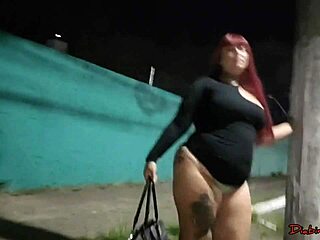 Sabrina Strong Teases Traffic With Her Giant Brazilian Ass