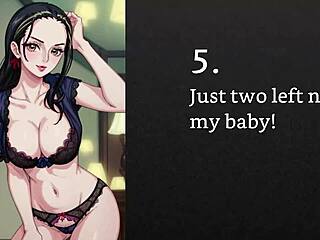 페이그레이 니코 로빈스 새로운 스위트하트 JOI 사운딩 부드러운 굴욕 페미돔 테이즈 자위하게 만듦