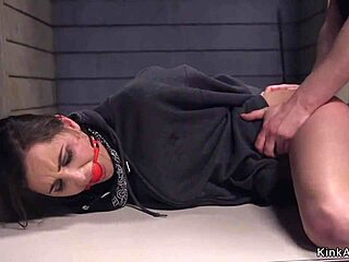 Hot Spray Painter Gets Fucked In Rope!