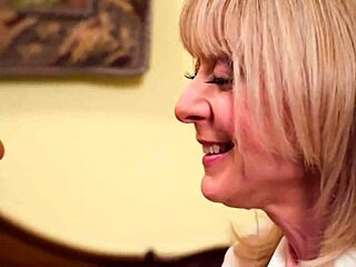 Nina Hartley and Lotus Lain explore lesbian pussy tasting together.