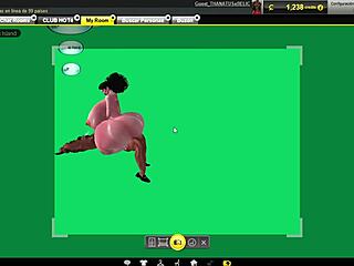 Big ass takes monster cock with intense fucking