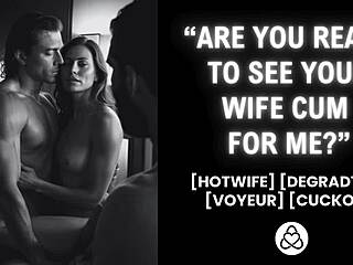 Wife Seeks Help In Front Of Husband In Amateur Couple Scenario