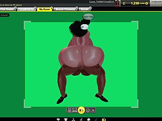 Big ass takes monster cock with intense fucking