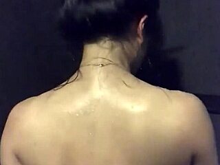 Asian Slut Wife Masturbation With Dildo And Vibrator In Gyms Shower