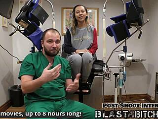 Kalani Luana Sucks Dick Twice And Gets Fucked By Doctor Pov Version