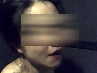 Asian Slut Wife Masturbation With Dildo And Vibrator In Gyms Shower