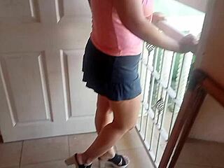 she says, massage my ass, you delicious milf latina in heels