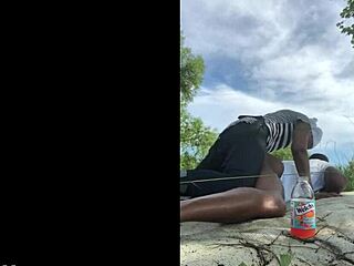 girl fucks guy hard with strapon in ass for intense pleasure!