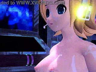 Kagamine Rin Alien Alien Project Diva Nude Mod Full Nude Bunny Costume