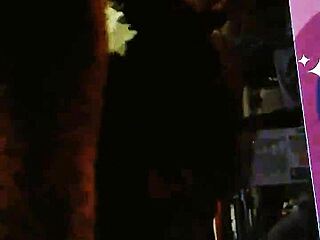 look at my bound bbw wife by the window