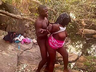 Perfect Boobs Village Girl Fucked In The Stream