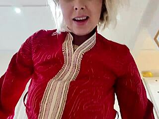 iranian housewife gets intensely fucked in doggystyle homemade sex