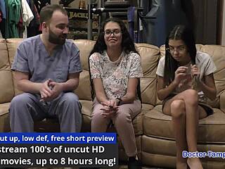 Dr Tampa - The Sisters 1st Gyno Exam - Angel Santana And Aria Nicole
