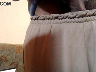 말루마 아마추어 피트니스에서 건장한 자지 침착하게 과시