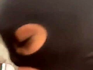 this masked ebony girl from guayaquil starts with a great blowjob, then gets her big ass fucked hard in anal sex, ending with a facial.