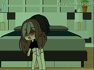 Gacha styl sex mezi nevlastním otcem a nevlastní dcerou