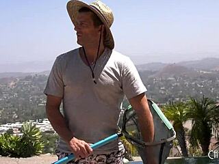 Horny Silvia Sage Caught And Fucked!