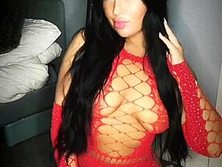 horny british slut plays solo with toys