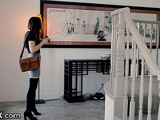 Does Liv Wild's deepthroat on Seth's monster cock excite you?