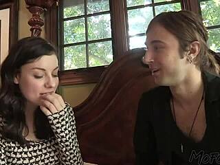 Blonde Mary Receives Rough Facial After Deepthroat Blowjob