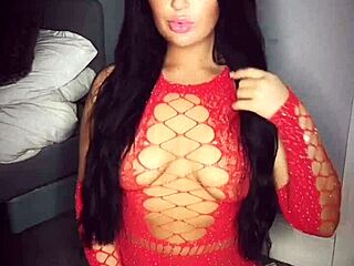 horny british slut plays solo with toys