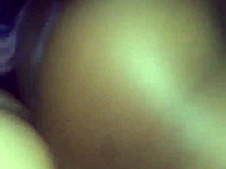 Black couple backshots in intense doggystyle action