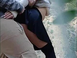 Puta Caliente Recibe Leche Y Nalgadas Creampie Al Aire Libre