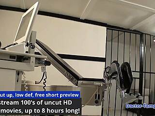 Locking up this broad, Alexa Chang, in the backstage area.