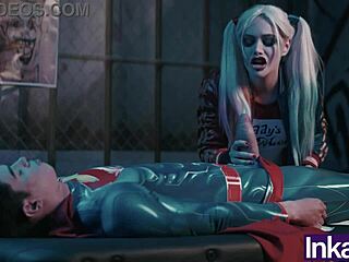 superman saves world by introducing bat to harley quinn's ass