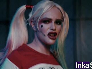 superman saves world by introducing bat to harley quinn's ass