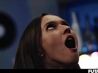 Black girl gets double penetration - big dick futa girls trailer