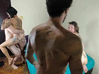 friends fucking in the hair, carmona cums in luna's pussy 😏