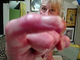 sexy dawnskye performs ir roleplay with humiliation and oiled body