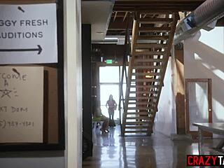 Ambitious big tits actress Alison Rey fucks guy Michael Vegas at audition