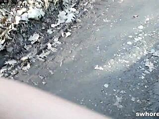 Lucky catch fucks gorgeous street slut for cash.