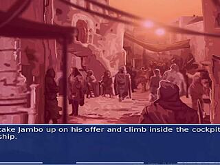 스타워즈 오렌지 트레이너 파트 26 코스플레이 뱅, 핫 XXX 외계인 걸스