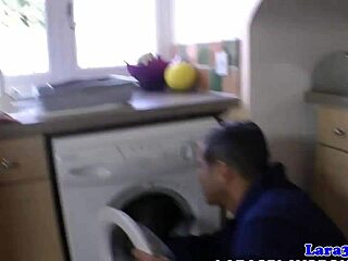 the english milf gets her pipe fitted by that cheeky plumber