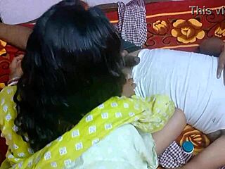 This telugu bride gets her pussy licked deeply by the groom