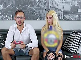 Young Blonde Big Tits Teen Aspen Romanoff Respects Step Sister's Hardcore Fucking Wish