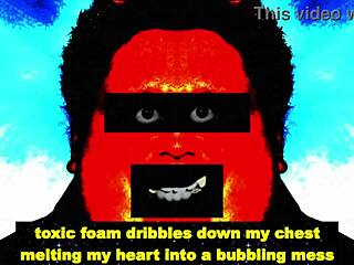 Toxic foam by Randy Prozac in casual setting